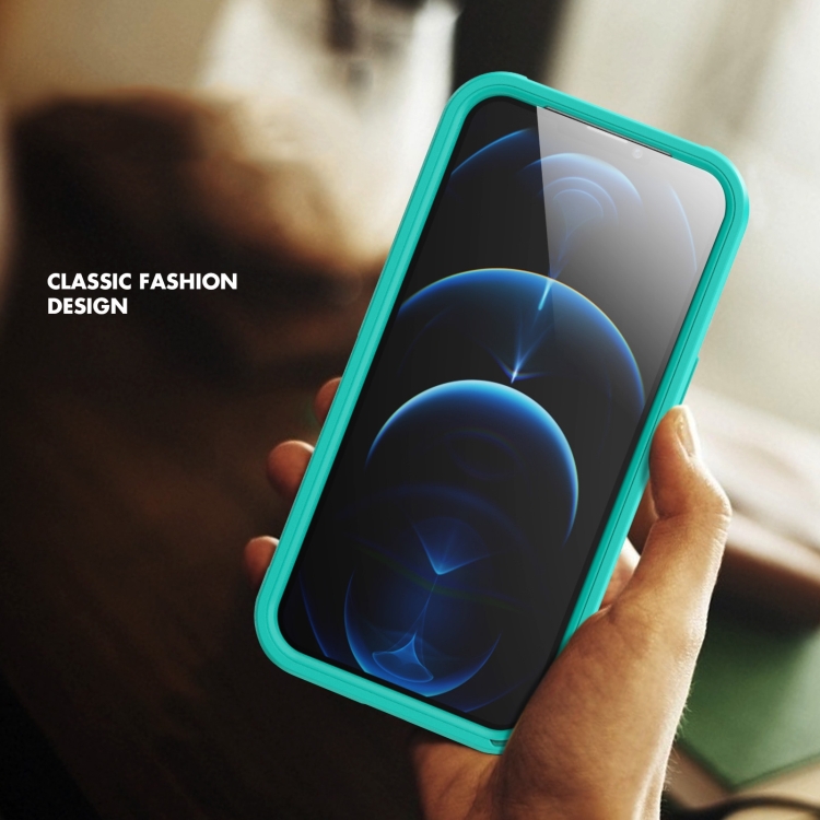 For iPhone 14 Plus 2 in 1 TPU + PC Full Coverage Phone Case (Light Blue) For iPhone 14 Plus 2 in 1 TPU + PC Full Coverage Phone Case (Light Blue)