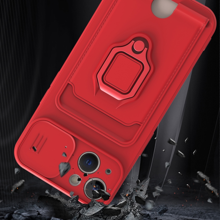 For iPhone 14 Sliding Camera Cover Design TPU Phone Case (Dark Night Green) For iPhone 14 Sliding Camera Cover Design TPU Phone Case (Dark Night Green)