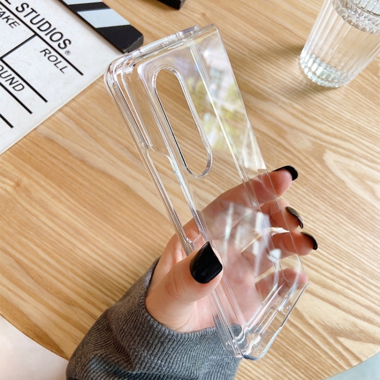 For Samsung Galaxy Z Fold4 Transparent Shockproof PC Protective Case For Samsung Galaxy Z Fold4 Transparent Shockproof PC Protective Case