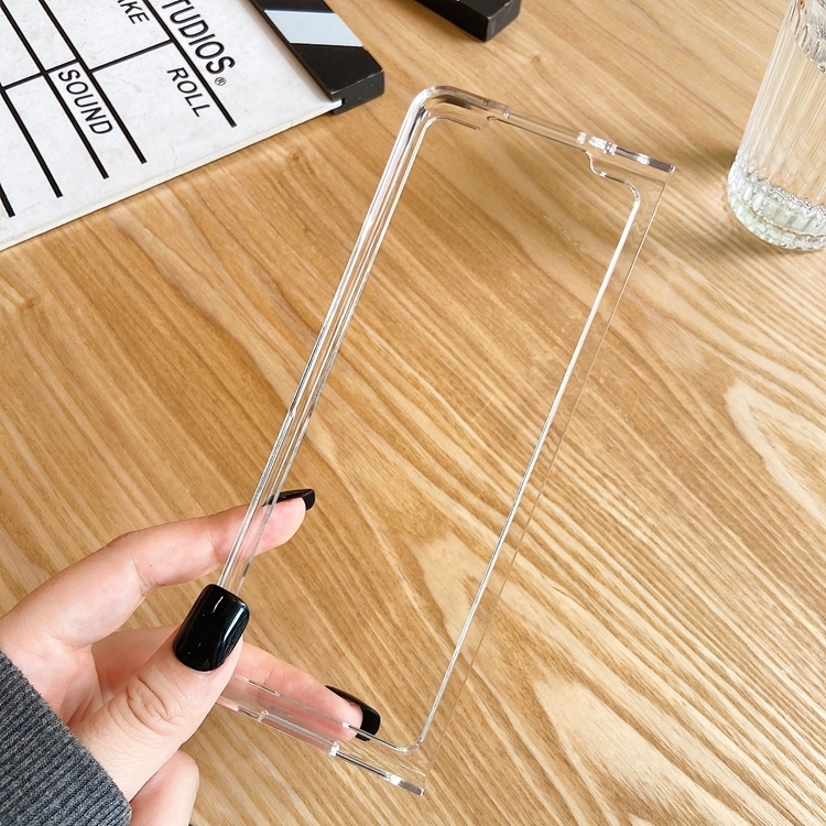 For Samsung Galaxy Z Fold4 Transparent Shockproof PC Protective Case For Samsung Galaxy Z Fold4 Transparent Shockproof PC Protective Case