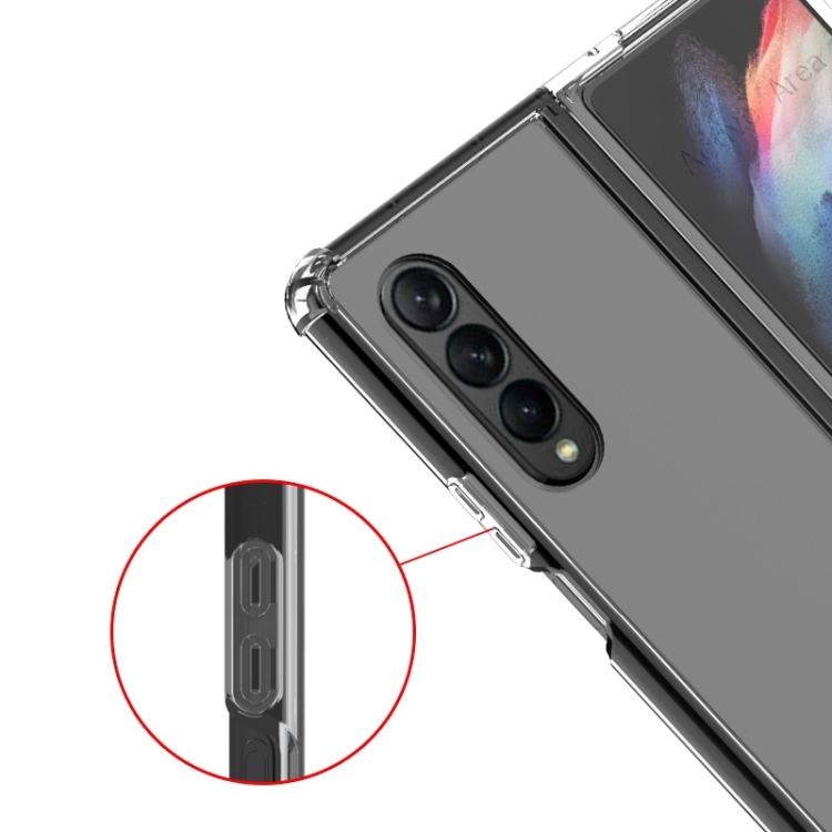 For Samsung Galaxy Z Fold4 Shockproof Acrylic Folding Phone Case