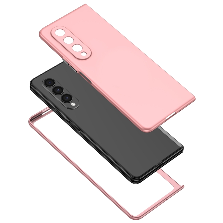 For Samsung Galaxy Z Fold4 Armor Foldable Phone Case(Pink) For Samsung Galaxy Z Fold4 Armor Foldable Phone Case(Pink)