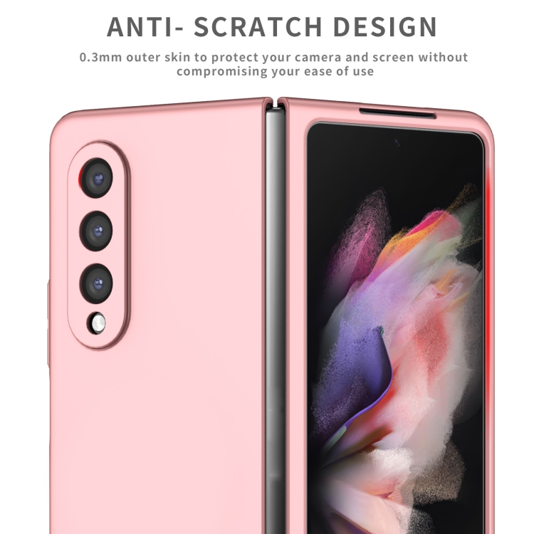 For Samsung Galaxy Z Fold4 Armor Foldable Phone Case(Pink) For Samsung Galaxy Z Fold4 Armor Foldable Phone Case(Pink)