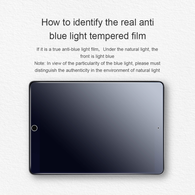 For iPad mini (2019) & mini 4 NILLKIN V+ Series 0.33mm 4H Anti-blue Ray Tempered Glass Film For iPad mini (2019) & mini 4 NILLKIN V+ Series 0.33mm 4H Anti-blue Ray Tempered Glass Film