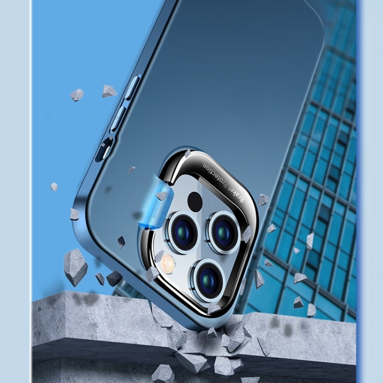 For iPhone 14 Metal Lens Cover Holder Phone Case (White) For iPhone 14 Metal Lens Cover Holder Phone Case (White)
