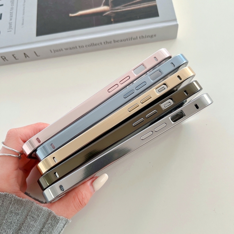 For iPhone 14 Plus Aluminum Alloy Buckle Double-sided Glass Phone Case (Silver) For iPhone 14 Plus Aluminum Alloy Buckle Double-sided Glass Phone Case (Silver)