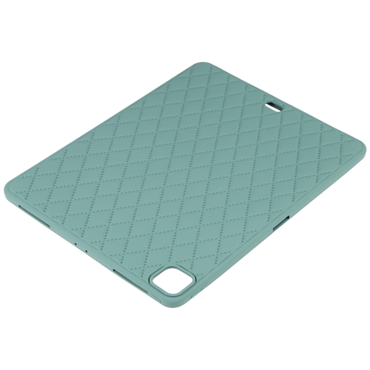Diamond Lattice Silicone Tablet Case For iPad Air 2022 / Air 2020 10.9 / Pro 11 2021 / 2020 / 2018(Pale Pinkish Grey) Diamond Lattice Silicone Tablet Case For iPad Air 2022 / Air 2020 10.9 / Pro 11 2021 / 2020 / 2018(Pale Pinkish Grey)