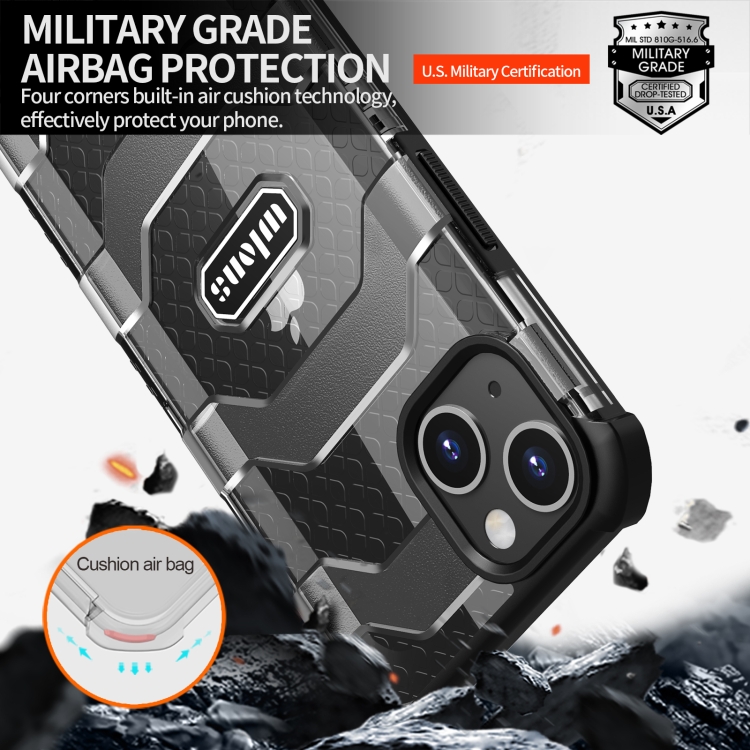 For iPhone 14 wlons Explorer Series PC+TPU Phone Case (Navy Blue) For iPhone 14 wlons Explorer Series PC+TPU Phone Case (Navy Blue)