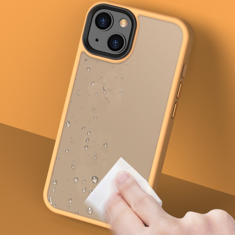 For iPhone 14 Pro Translucent Frosted Shockproof Phone Case(Light Purple) For iPhone 14 Pro Translucent Frosted Shockproof Phone Case(Light Purple)