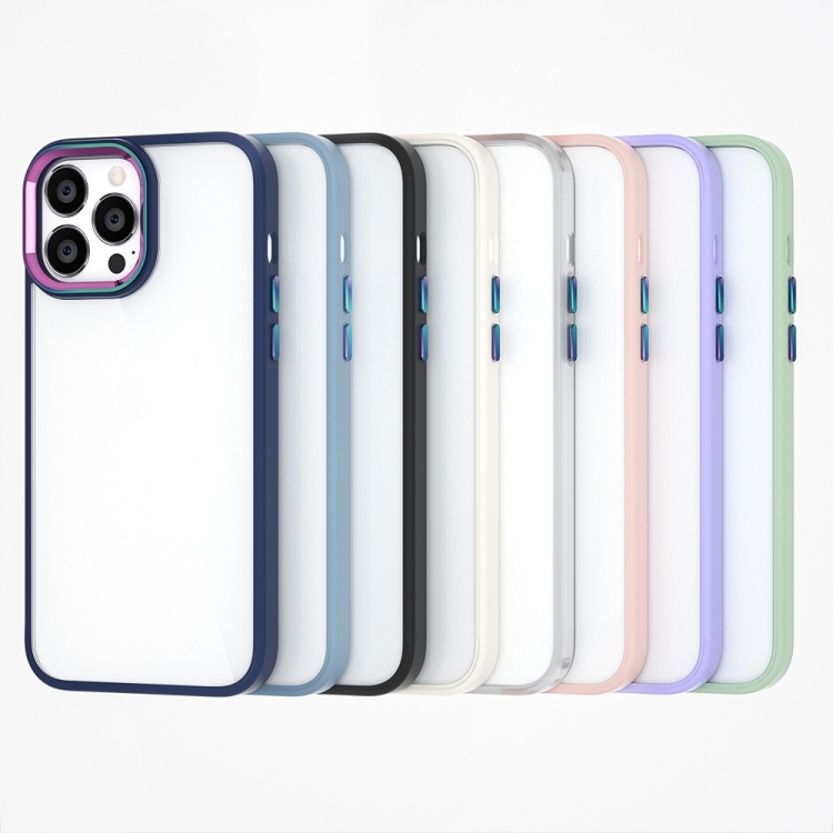 For iPhone 14 Plus Colorful Metal Lens Ring Phone Case (Purple) For iPhone 14 Plus Colorful Metal Lens Ring Phone Case (Purple)