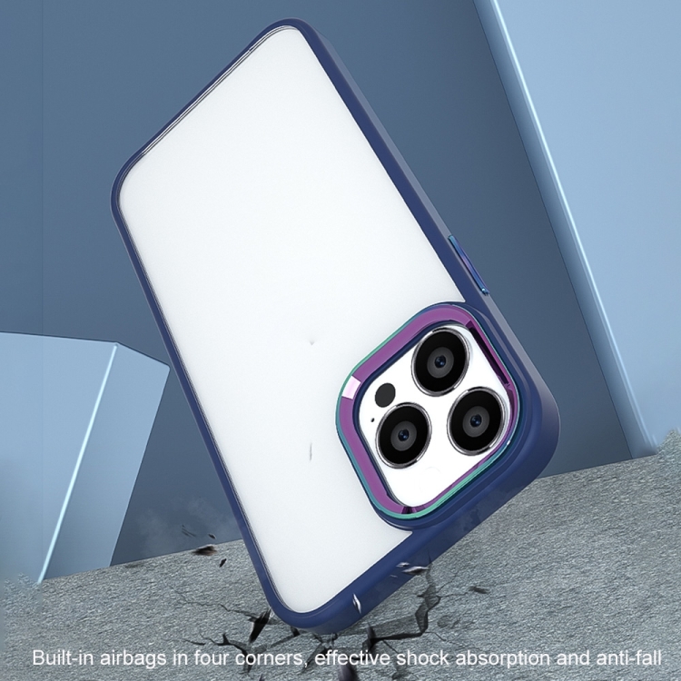 For iPhone 14 Plus Colorful Metal Lens Ring Phone Case (Purple) For iPhone 14 Plus Colorful Metal Lens Ring Phone Case (Purple)