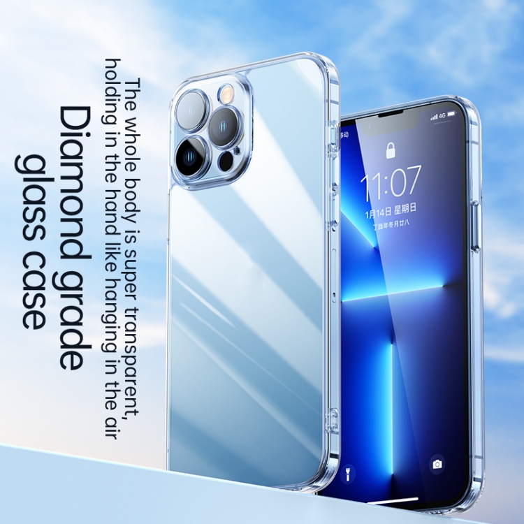 Funda Transparente para Teléfono iPhone 14 SULADA Crystal Steel Series