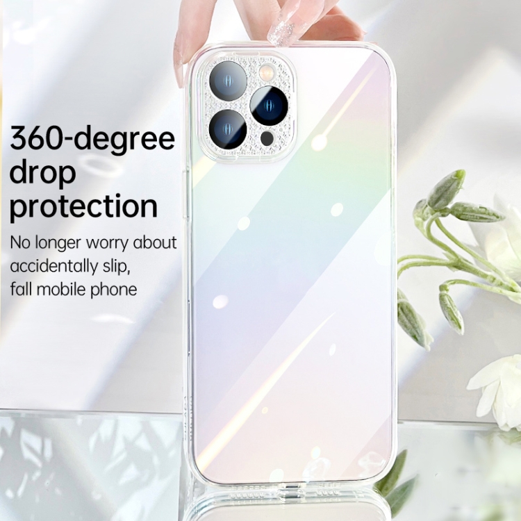 For iPhone 12 SULADA Color Glaze Series Gradient PC + TPU Phone Case(Pink) For iPhone 12 SULADA Color Glaze Series Gradient PC + TPU Phone Case(Pink)