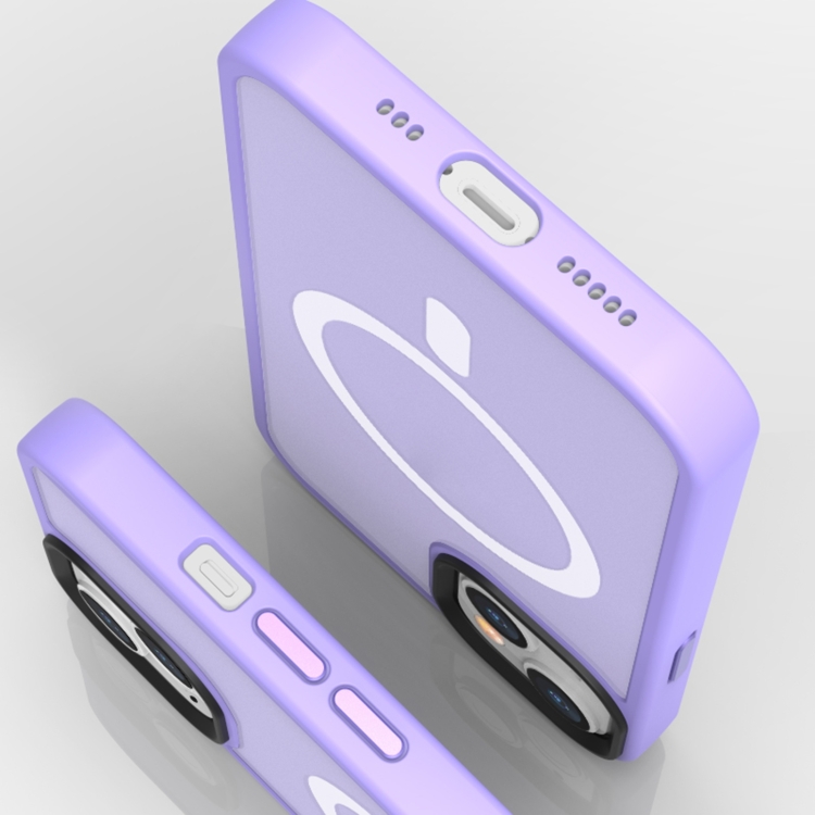 iPhone 14 Pro Max スマホカバー MagSafe ライトパープル iPhone 14 Pro Max用Magsafe磁気電話ケース（ライトパープル）