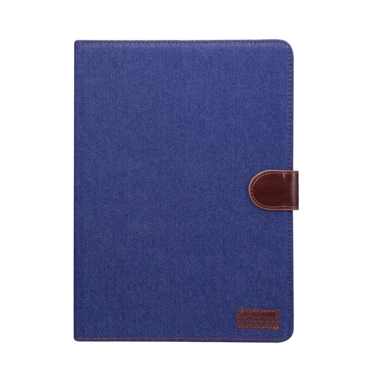 For iPad Pro 11 inch 2020 / 2021 PC + Left And Right Denim Leather Tablet Case Wallet Card Holder With Dormancy(Navy Blue) For iPad Pro 11 inch 2020 / 2021 PC + Left And Right Denim Leather Tablet Case Wallet Card Holder With Dormancy(Navy Blue)