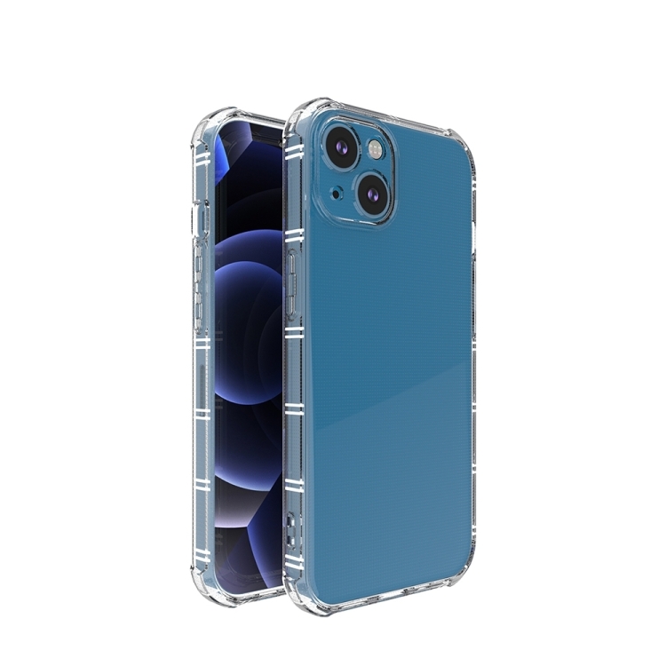 For iPhone 14 Straight Side Dual Bone Anti-fall TPU Case For iPhone 14 Straight Side Dual Bone Anti-fall TPU Case