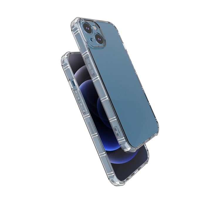 For iPhone 14 Straight Side Dual Bone Anti-fall TPU Case For iPhone 14 Straight Side Dual Bone Anti-fall TPU Case