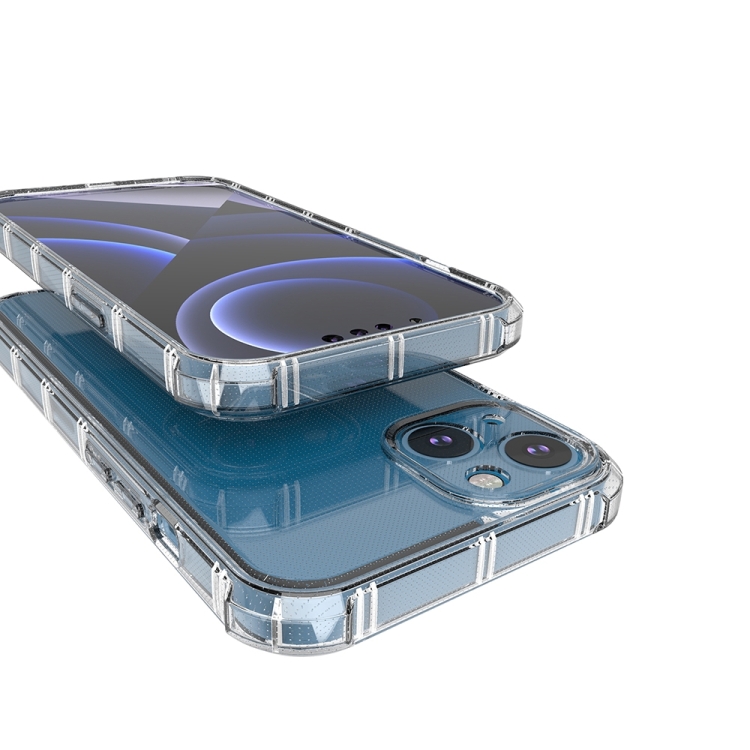 For iPhone 14 Straight Side Dual Bone Anti-fall TPU Case For iPhone 14 Straight Side Dual Bone Anti-fall TPU Case