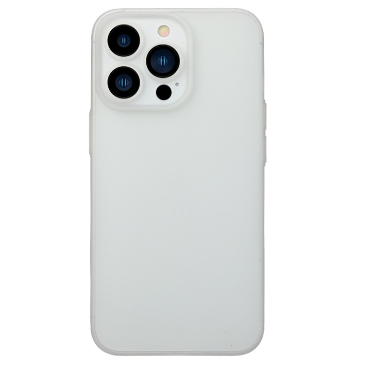 For iPhone 14 TOP Ultra-thin Frosted Soft Phone Case (White) For iPhone 14 TOP Ultra-thin Frosted Soft Phone Case (White)