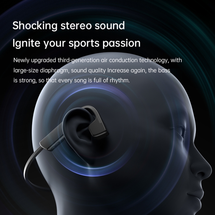 Sanag A11S Bone Conduction Second-generation Air Conduction Headphones(White Grey) Sanag A11S Bone Conduction Second-generation Air Conduction Headphones(White Grey)