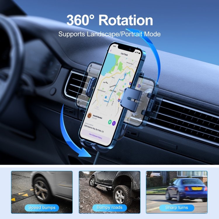 JOYROOM JR-ZS214 15W Infrared Induction Wireless Charging Air Outlet Car Holder(Black) JOYROOM JR-ZS214 15W Infrared Induction Wireless Charging Air Outlet Car Holder(Black)