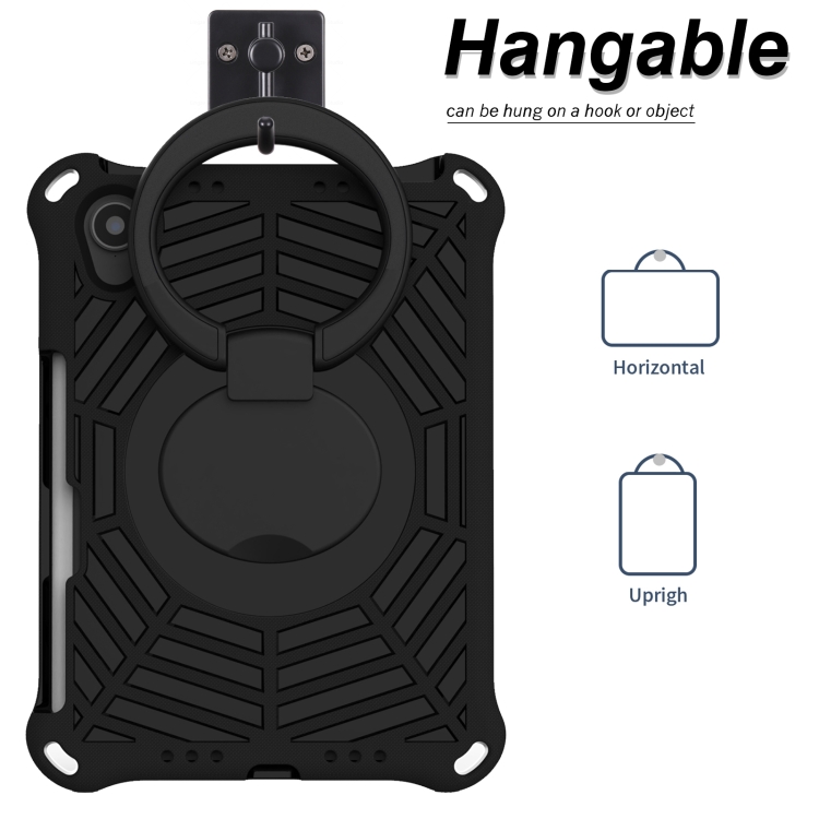 For iPad mini 2024 /mini 6 Spider King Silicone Protective Tablet Case(Black) For iPad mini 2024 /mini 6 Spider King Silicone Protective Tablet Case(Black)