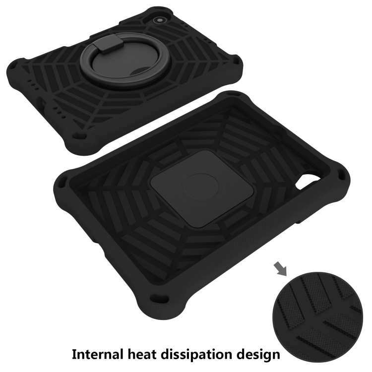 For iPad mini 2024 /mini 6 Spider King Silicone Protective Tablet Case(Black) For iPad mini 2024 /mini 6 Spider King Silicone Protective Tablet Case(Black)
