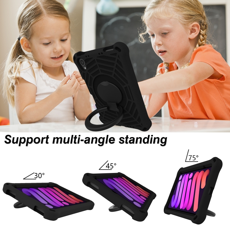 For iPad mini 2024 /mini 6 Spider King Silicone Protective Tablet Case(Black) For iPad mini 2024 /mini 6 Spider King Silicone Protective Tablet Case(Black)