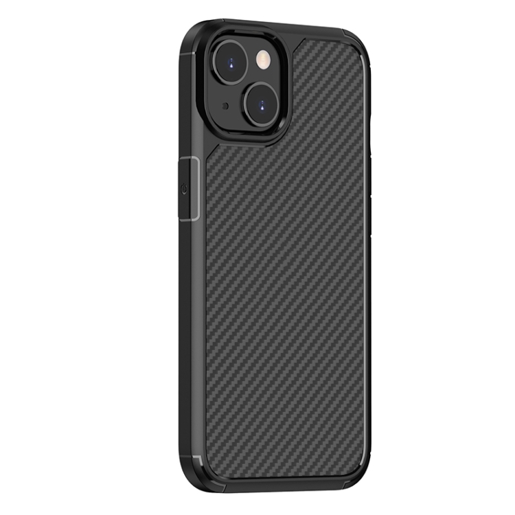 For iPhone 14 Plus Carbon Fiber Texture Case (Black) For iPhone 14 Plus Carbon Fiber Texture Case (Black)