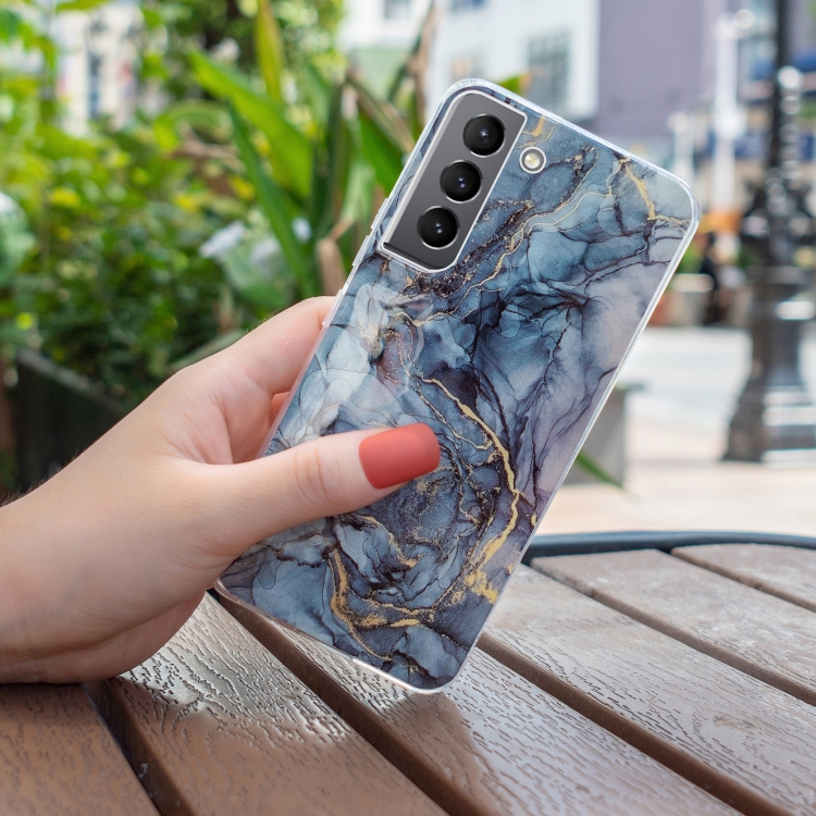 For Samsung Galaxy S22 5G IMD Marble Pattern TPU Phone Case(Grey) For Samsung Galaxy S22 5G IMD Marble Pattern TPU Phone Case(Grey)