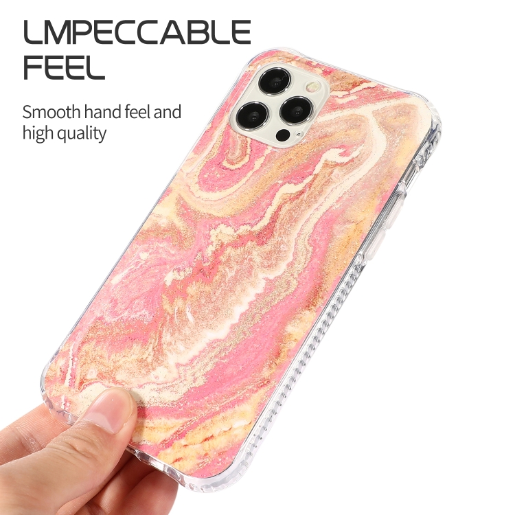 For iPhone 14 Plus Sands Marble Double-sided IMD Pattern Phone Case (Purple) For iPhone 14 Plus Sands Marble Double-sided IMD Pattern Phone Case (Purple)