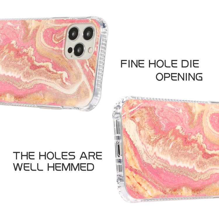 For iPhone 14 Plus Sands Marble Double-sided IMD Pattern Phone Case (Purple) For iPhone 14 Plus Sands Marble Double-sided IMD Pattern Phone Case (Purple)