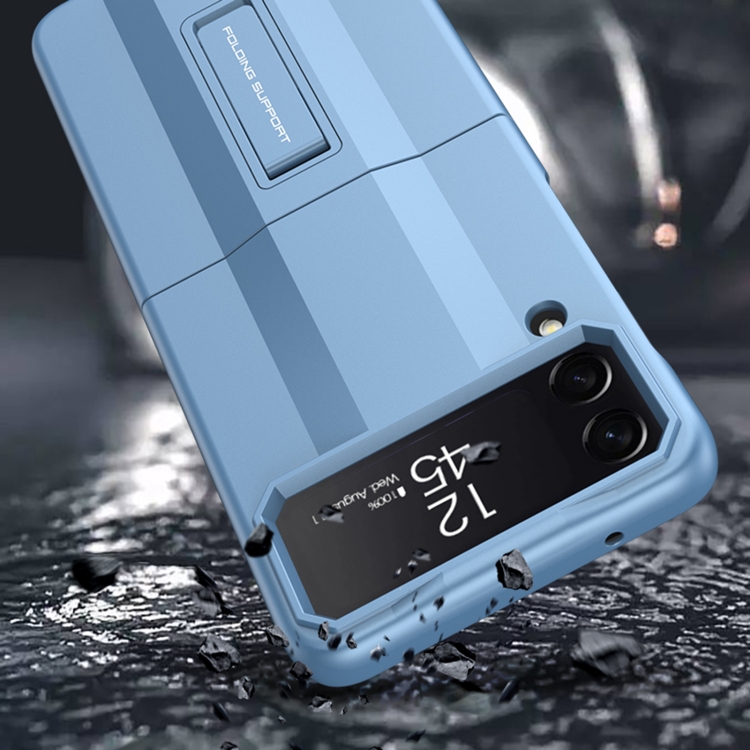 For Samsung Galaxy Z Flip4 GKK All-inclusive Shockproof Protective Phone Case(Blue) For Samsung Galaxy Z Flip4 GKK All-inclusive Shockproof Protective Phone Case(Blue)
