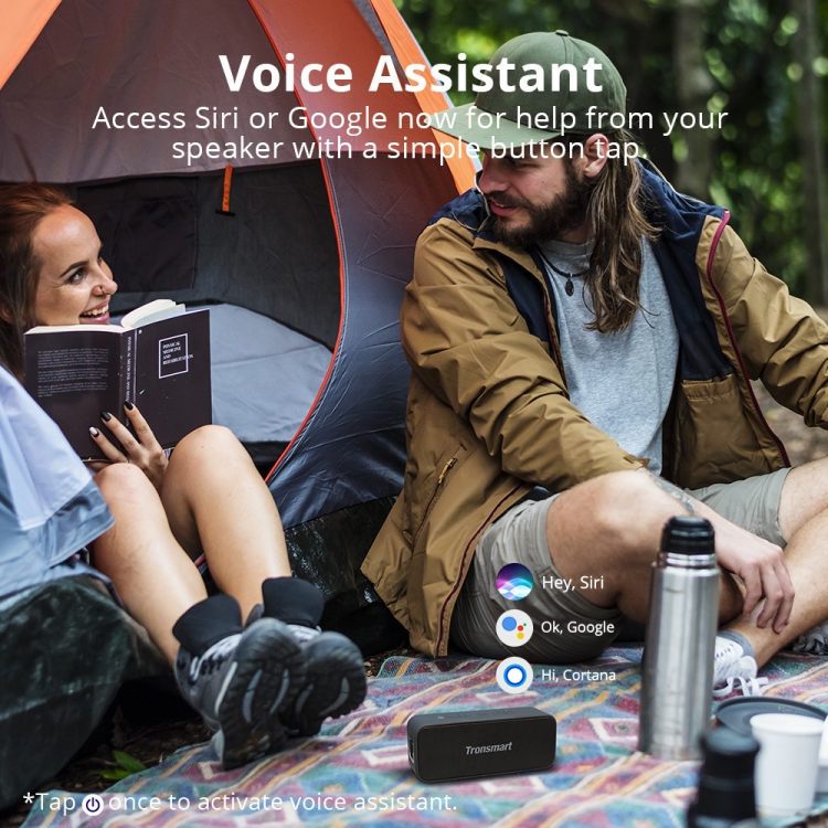 Tronsmart T2 Plus Portable Outdoor Bluetooth 5.0 20W IPX7 NFC Speaker Tronsmart T2 Plus Portable Outdoor Bluetooth 5.0 20W IPX7 NFC Speaker