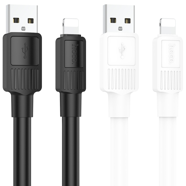hoco X84 2.4A USB to 8 Pin Solid Charging Data Cable,Length:1m(White) hoco X84 2.4A USB to 8 Pin Solid Charging Data Cable,Length:1m(White)