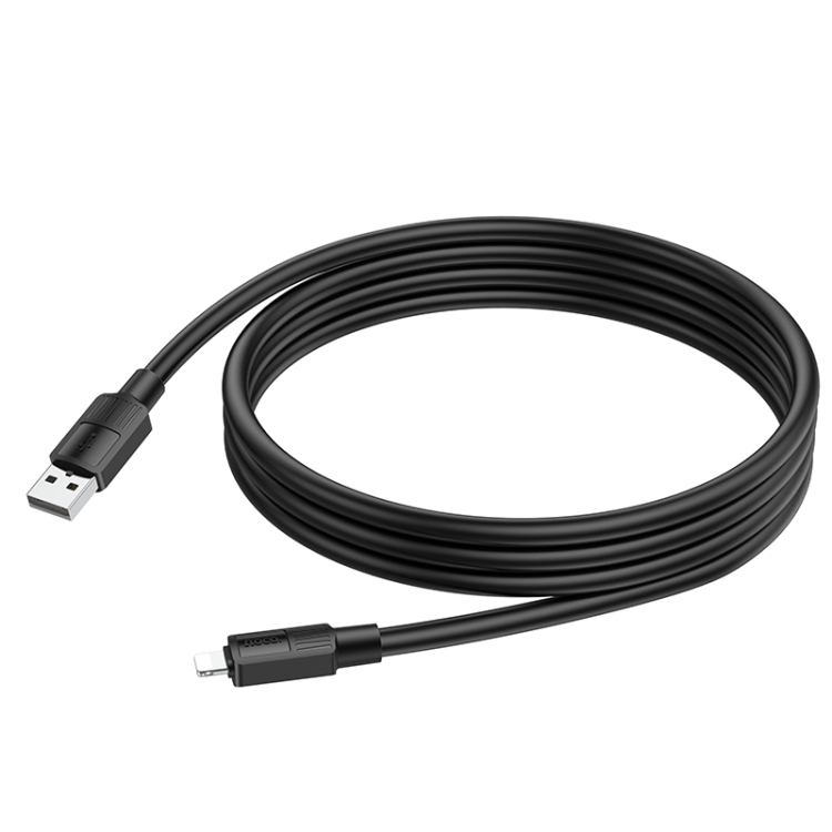 hoco X84 2.4A USB to 8 Pin Solid Charging Data Cable,Length:1m(White) hoco X84 2.4A USB to 8 Pin Solid Charging Data Cable,Length:1m(White)