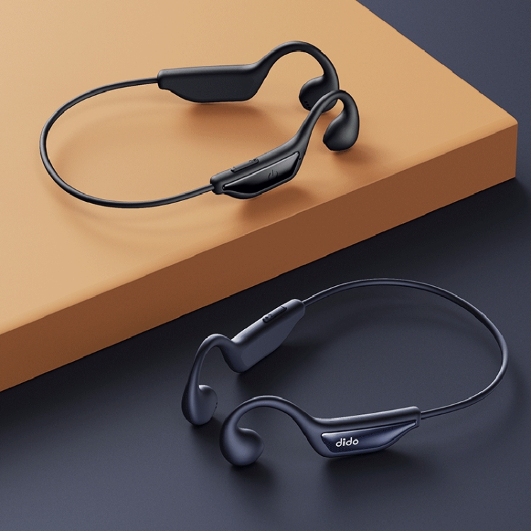 Dido W11S Bone Conduction Waterproof Wireless Bluetooth Sports Earphone(Black)