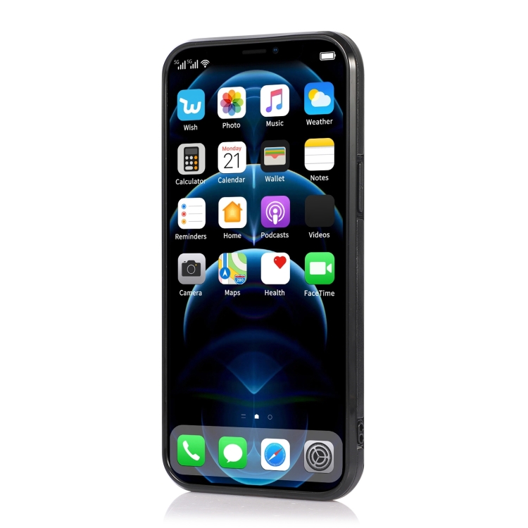 For iPhone 14 Soft Skin Wallet Bag Phone Case (Black) For iPhone 14 Soft Skin Wallet Bag Phone Case (Black)
