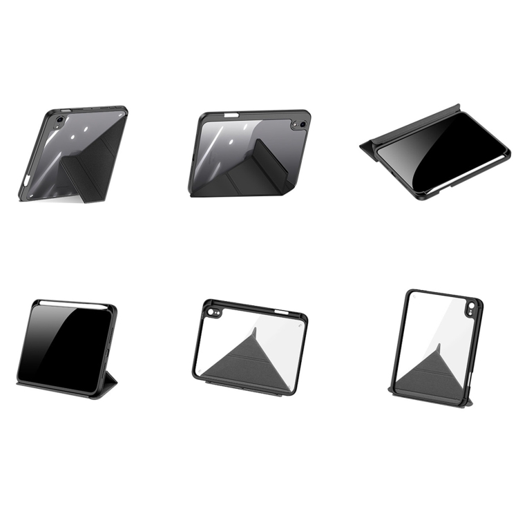 For iPad mini (2021)/mini 6 / mini 7 DUX DUCIS Magi Series Shockproof Tablet Case(Black) For iPad mini (2021)/mini 6 / mini 7 DUX DUCIS Magi Series Shockproof Tablet Case(Black)