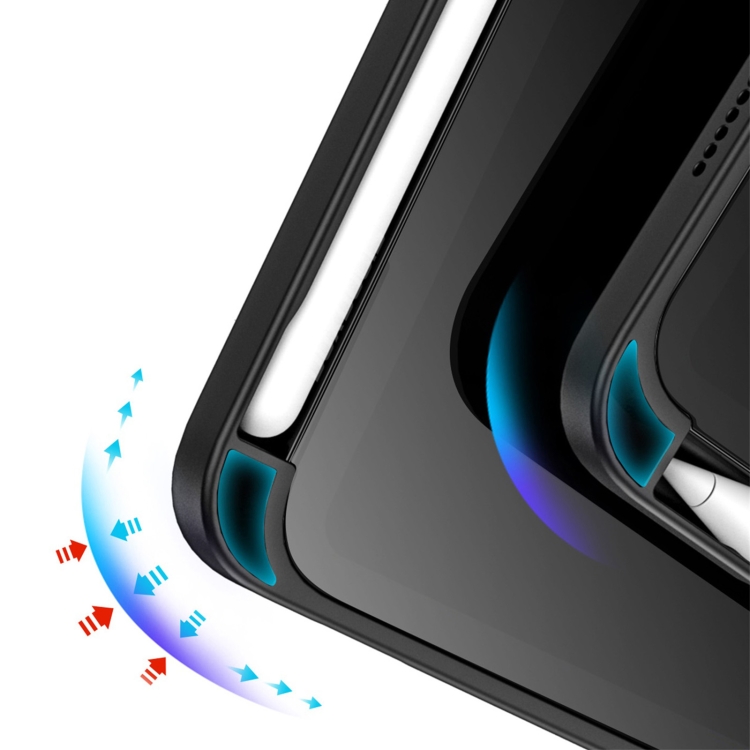 For iPad mini (2021)/mini 6 / mini 7 DUX DUCIS Magi Series Shockproof Tablet Case(Black) For iPad mini (2021)/mini 6 / mini 7 DUX DUCIS Magi Series Shockproof Tablet Case(Black)