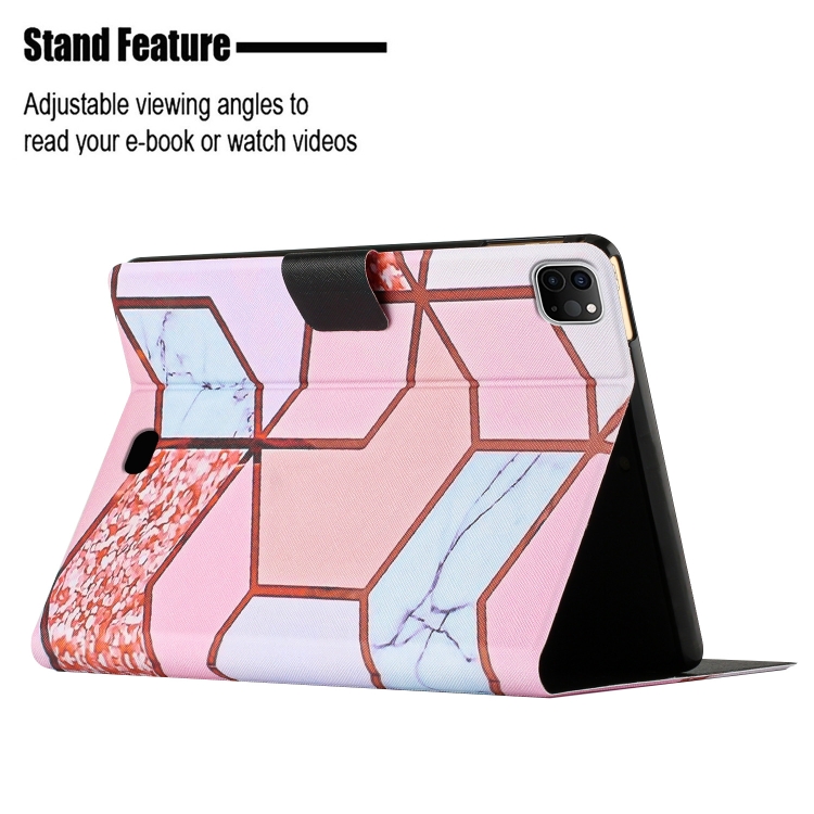 For iPad Pro 11 2020 Marble Pattern Smart Leather Tablet Case(Splicing Marble) For iPad Pro 11 2020 Marble Pattern Smart Leather Tablet Case(Splicing Marble)