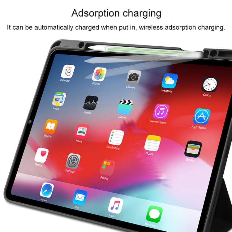 For iPad Pro 11 inch (2020) Mutural YASHI Series TPU + PU Cloth Pattern Texture Horizontal Flip Leather Tablet Case with Three-folding Holder & Pen Slot & Wake-up / Sleep Function(Blue) For iPad Pro 11 inch (2020) Mutural YASHI Series TPU + PU Cloth Pattern Texture Horizontal Flip Leather Tablet Case with Three-folding Holder & Pen Slot & Wake-up / Sleep Function(Blue)