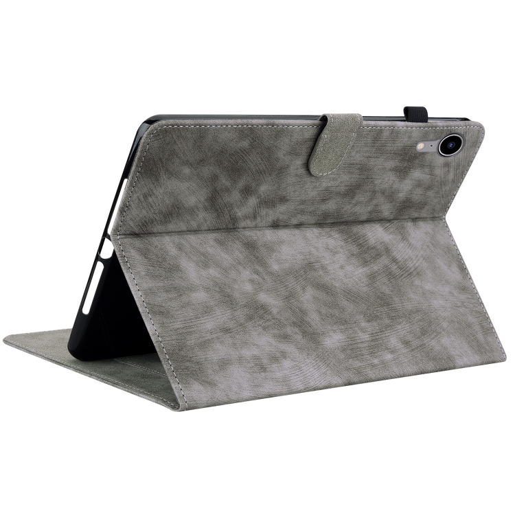For iPad mini 6 Tiger Pattern PU Tablet Case With Sleep / Wake-up Function For iPad mini 2021(Grey) For iPad mini 6 Tiger Pattern PU Tablet Case With Sleep / Wake-up Function For iPad mini 2021(Grey)