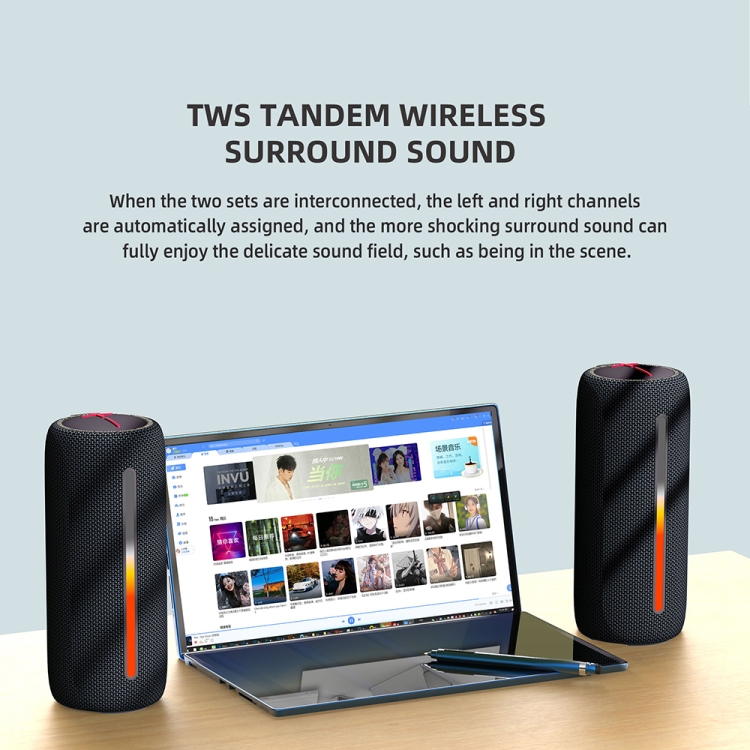 tandem multimedia speaker