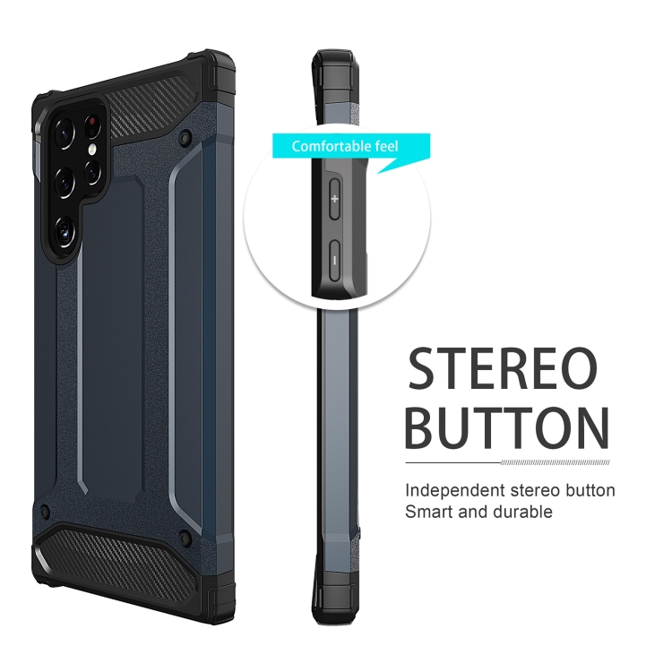 For Samsung Galaxy S22 Ultra 5G Magic Armor TPU + PC Phone Case(Black) For Samsung Galaxy S22 Ultra 5G Magic Armor TPU + PC Phone Case(Black)