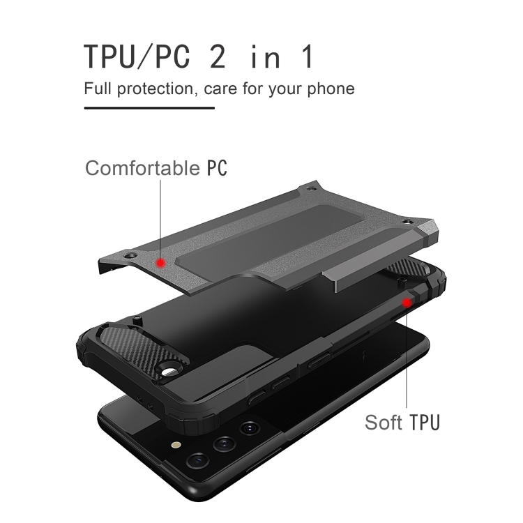 For Samsung Galaxy S22 5G Magic Armor TPU + PC Phone Case(Black) For Samsung Galaxy S22 5G Magic Armor TPU + PC Phone Case(Black)
