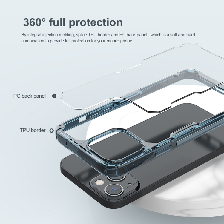 For iPhone 14 NILLKIN Ultra Clear PC + TPU Phone Case (Transparent) For iPhone 14 NILLKIN Ultra Clear PC + TPU Phone Case (Transparent)