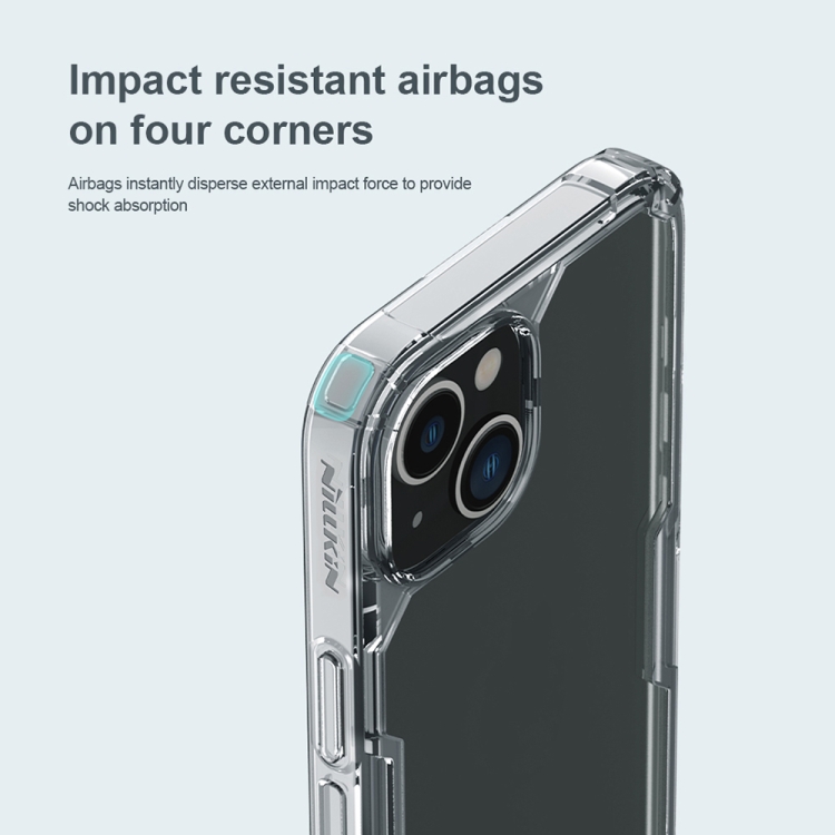 For iPhone 14 NILLKIN Ultra Clear PC + TPU Phone Case (Transparent) For iPhone 14 NILLKIN Ultra Clear PC + TPU Phone Case (Transparent)
