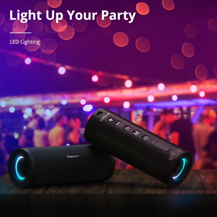 Tronsmart T6 Pro 45W LED Light Portable Outdoor Waterproof Bluetooth 5.0 Speaker Tronsmart T6 Pro 45W LED Light Portable Outdoor Waterproof Bluetooth 5.0 Speaker
