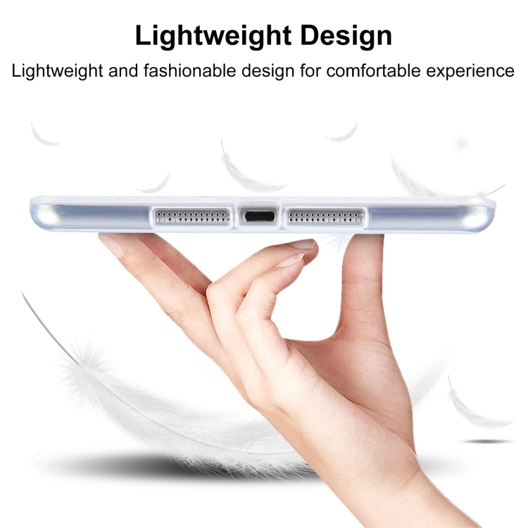TPU Tablet Case For iPad mini 2019 / mini 5 (Frosted Clear) TPU Tablet Case For iPad mini 2019 / mini 5 (Frosted Clear)